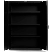 Armoire StrongHold® Heavy Duty 18 GA dotée de 3 étagères réglables. 48"L X 24"P X 72"H