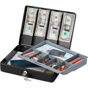 SentrySafe Cash luxe boîte de serrure à clé DCB-1, 11-13/16" W x 9-1/4 « D x 3-9/16 » H, Black
