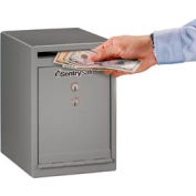 SentrySafe sous compteur Drop Slot sûre UC - 039K - 8" W x 10-5/16 « D x 12 » H, gris