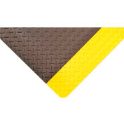 NoTrax® Dura Trax® Grande™ Tapis de soudage 1 » Épais 3' x Jusqu’à 75' Noir/Jaune