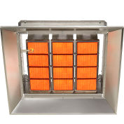 SunStar SG Series Natural Gas Infrared Heater, 120000 BTU