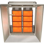 SunStar SG Series Natural Gas Infrared Heater, 80000 BTU