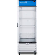 Accucold® General Purpose Refrigerator w/ Cabinet, 21.34 Cu.Ft. Capacity, Glass Door