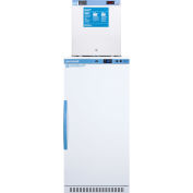 Combinaison réfrigérateur/congélateur Accucold Vaccin, 9,4 pi³, 23-3/8 po L x 24-3/8 po P x 73,5 po H, porte pleine