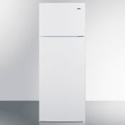 Global Industrial™ Réfrigérateur Congélateur Combo, Congélateur supérieur, Dégivrage à cycle 2 portes, 7,1 pi³
