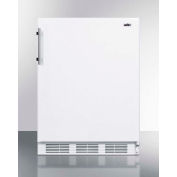 Réfrigérateur-congélateur sous-comptoir conforme Summit-ADA, 5,1 Cu. Ft., 24 " de large