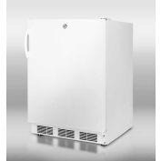 Summit-ADA Comp Refrigerator-Freezer In White For Freestanding Use, Cycle Defrost