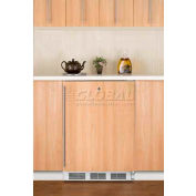 Summit FF6LBIIFADA ADA Comp Built in Undercounter Refrigerator 5.5 Cu. Ft. White