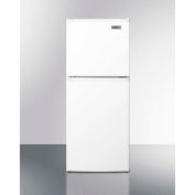 Summit-Energy Star Réfrigérateur-Congélateur à deux portes, Blanc, 18-3/4"W