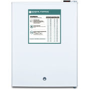 Accucold® Compact All Freezer, capacité de 1,8 pi³, blanc