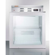 Accucold Single Chamber Compact Warming Cabinet with Glass Door, 2.0 Cu. Ft. Capacity