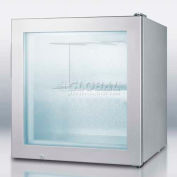 Summit SCFU386VK - Compact Commercial Vodka Chiller, Self-Closing Glass Door