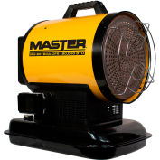 Radiateur radiant Master® au kérosène/diesel avec thermostat, à piles, 80000 BTU, 120 V