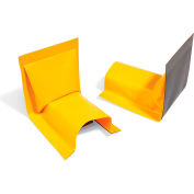 SpillTech Build Your Own Berm-2WE Build Your Own Berm Wall Ends, 5-1/2"L X 3"W X 2"H, 2 Per Pack