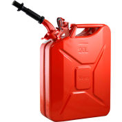 Jerry Wavian pouvez w/bec & adaptateur du bec, rouge, capacité de 20 litres/5 gallons - 3009