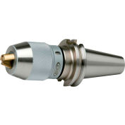 GS CAT40 1/2" Capacité Taper Integral Keyless Shank Drill Chuck, 4,527"L, Haute Précision