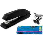 Swingline® Antimicrobial Standard Stapler with 1250 Staples and Staple Remover, Black