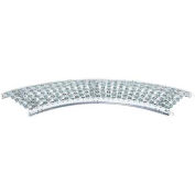 UNEX® SW 24 BF "Courbe de 90 degrés W galvanisé acier Skatewheel convoyeur - 22 » - 24 » WPF
