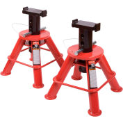 Sunex 10 Ton Low Height Pin Type Jack Stands (Paire) - 1210