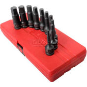 SUNEX outils 2638 10 PC. 1/2" drive 1/4"-3/4 » SAE Impact Hex lecteur défini