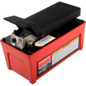 Sunex Air/Hydraulic Foot Pump Avec 98 pouces cubes de liquide utilisable - 4998