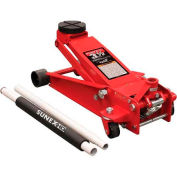 Sunex Tools 66037 3.5 Ton Service Jack with Quick Lift System, Rapid Rise, Rubber Saddle