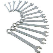 Sunex Tools 9715A 14 PC. 6-19MM Métriqued Raised Panel Wrench Set W/ Poche de stockage