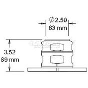 Hoffman C20C20, Consolet, Sloped Cover, 20.00X20.00X13.09, Steel/Gray