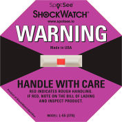 SpotSee™ ShockWatch™ Indicateurs d’impact, gamme 37G, Violet, 50/Box