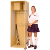Penco 6KFD11-722 Stadium® Locker With Shelf & Security Box,24x18x72, Patriot Red, Unassembled