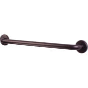 CSI Bathware 36" Straight Grab Bar, Acier inoxydable - 1-1/2"Dia, Oil Rub Bronze - BAR-SB36-TW-150-OB