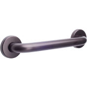 CSI Bathware 24" Straight Grab Bar, Acier inoxydable - 1-1/4"Dia, Oil Rub Bronze - BAR-SB24-TW-125-OB