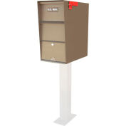 Jayco LLMAXULT Heavy Duty Super lettre Locker - accès avant 12/1-16" W x 22 H « D x 24 », blanc