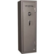 Tracker Safe Gun Safe TS08 With Electronic Lock - 30 Min Fire Rating 18x15-1/2x59 - 8 Gun Cap. Gray