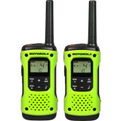 Motorola TalkAbout® T600 étanche Rechargeable talkie walkie, vert-2 Pack