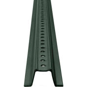 054-00004 U-Channel Sign Post, 10'L, 2 lbs./ft., Green