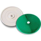 Réflecteur green centermount de 102230 3-1/4 po, plaque arrière en plastique, RT-90G