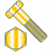 Hex Head Cap Screw - M10 x 1.5 x 75mm - Steel - Zinc Yellow - Class 10.9 - ISO 4014 - Pkg of 25