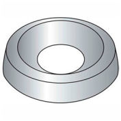 #10 Countersunk Finishing Washer - .268/.236" I.D. - Steel - Nickel Plated - Grade 2 - 100 Pk