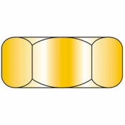 Hex Nut - M5 x 0,8 - Acier - Zinc Jaune - Classe 10,9 - DIN 934 - Pkg de 100