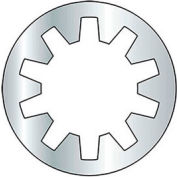 1-1/4" Laveuse interne de serrure dent - Grade 2 - Acier - Zinc - Pkg de 25