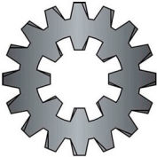 #10 combinaison interne/externe lave-dents externe - Acier - Zinc - Pkg de 100