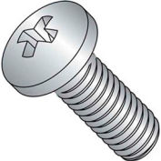 6-32 x 3/8" Machine Screw - Phillips Truss Head - Steel - Zinc Plated - Pkg of 100