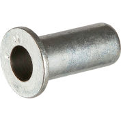 Flat Rivet Nut - 1/4-20 x 0,2 Grip - Aluminium - Etats-Unis - Pkg de 50 - Titan Fasteners JMD1420G200FA