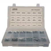 375 Pièces Cotter Pin Assortiment - 1/16" à 5/32" - Acier - Zinc