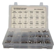 270 Pièce Hex Head Cap Screw Assortiment - 1/4" à 3/8" - 304 Acier inoxydable