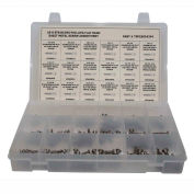 244 Piece Sheet Metal (Tapping) Screw Assortment - #6 to #14 - Phillips Flat Head - 304 SS