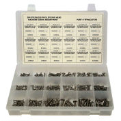 270 Piece Machine Screw Assortment - #6 to 1/4" - Phillips Pan Head - 304 Stainless Steel