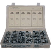 315 Piece Finished Hex Nut Assortment - 1/4" to 5/8" - Grade 2 - Coarse Thread
