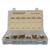 275 Piece Drywall Screw Assortment - #6 and #8 - Phillips Bugle Head - Yellow Zinc - Coarse